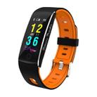 F10 0.96 inch TFT Color Screen Smart Bracelet IP67 Waterproof, Support Call Reminder/ Heart Rate Monitoring /Blood Pressure Monitoring/ Sleep Monitoring/Blood Oxygen Monitoring (Orange) - 1