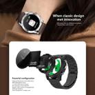 DTNO.1 S10 1.3 inches TFT Color Screen Smart Bracelet IP68 Waterproof, Leather Watchband, Support Call Reminder /Heart Rate Monitoring /Sleep Monitoring /Multi-sport Mode (Black) - 6