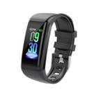 C21 1.14 inches IPS Color Screen Smart Bracelet IP67 Waterproof, Support Call Reminder /Heart Rate Monitoring /Blood Pressure Monitoring /Sleep Monitoring / Sedentary Reminder / Female Physiological Reminder (Black) - 1