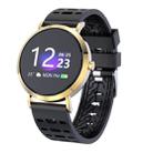 CV08C 1.0 inches TN Color Screen Smart Bracelet IP67 Waterproof, Silicone Watchband, Support Call Reminder /Heart Rate Monitoring /Sleep Monitoring / Sedentary Reminder (Gold) - 1