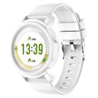 DK02 1.3 inches IPS Color Screen Smart Bracelet IP67 Waterproof, Support Call Reminder /Heart Rate Monitoring /Sleep Monitoring / Sedentary Reminder(White) - 1