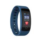 QS80 Plus 0.96 inches TFT Color Screen Smart Bracelet IP67 Waterproof, Support Call Reminder /Heart Rate Monitoring /Sleep Monitoring /Blood Pressure Monitoring /Sedentary Reminder (Blue) - 1