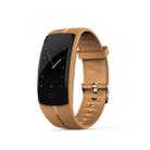 QS100 0.96 inches TFT Color Screen Smart Bracelet IP67 Waterproof, Support Call Reminder /Heart Rate Monitoring /Sleep Monitoring /Sedentary Reminder /Blood Pressure Monitoring (Coffee) - 1