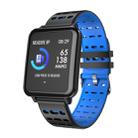 T2 1.3 inches TFT IPS Color Screen Smart Bracelet IP67 Waterproof, Support Call Reminder /Heart Rate Monitoring /Sleep Monitoring /Sedentary Reminder /Blood Pressure Monitoring /Blood Oxygen Monitoring (Blue) - 1