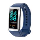 TD19 1.14 inches IPS Screen Smart Bracelet IP67 Waterproof, Support Call Reminder / Heart Rate Monitoring / Blood Pressure Monitoring / Sleep Monitoring /  Remote Camera (Blue) - 1