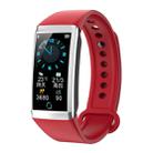 TD19 1.14 inches IPS Screen Smart Bracelet IP67 Waterproof, Support Call Reminder / Heart Rate Monitoring / Blood Pressure Monitoring / Sleep Monitoring /  Remote Camera (Red) - 1