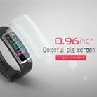 T8 0.96 inch TFT Color Screen Smart Bracelet IP68 Waterproof, Support 24h Heart Rate & Blood Pressure Monitoring / Sleep Monitoring / Multiple Sports Modes / Call Reminder(Gun Metal) - 14