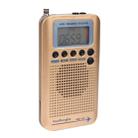 HRD-737 Portable Aircraft Band Radio Wide Frequency Receiver (Gold) - 2