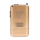 HRD-737 Portable Aircraft Band Radio Wide Frequency Receiver (Gold) - 3