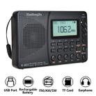 K-603 Portable FM / AM / SW Full Band Stereo Radio, Support BT & TF Card (Black) - 8
