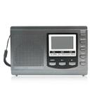 HRD-310 Portable FM AM SW Full Band Digital Demodulation Radio (Grey) - 1