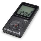 HRD-602 Digital Display FM AM Mini Sports Radio with Step Counting Function (Black) - 3