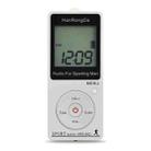 HRD-602 Digital Display FM AM Mini Sports Radio with Step Counting Function (White) - 2