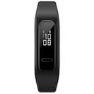 Original Huawei Band 3e Smart Bracelet, PMOLED Screen, Dual Wear Modes, 5ATM Waterproof, Support Running Posture Monitoring / Sleep Monitor / Sedentary Reminder / Message Reminder (Obsidian Black) - 1