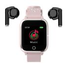 HAMTOD M6 3 in 1 TWS MP3 Sport Bracelet Bluetooth Smart Watch, Support  Heart Rate Monitoring / Sleep Monitoring / Sedentary Reminder  / Photo Control / Blood  Pressure(Pink) - 1