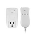 110V Indoor Wireless Smart Remote Control Switch with Single Keychain Transmitter, US Plug - 1