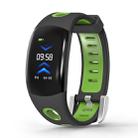 DOMINO DM11 0.96 inch IPS Screen Display Bluetooth Smart Watch, IP68 Waterproof, Support Pedometer / Heart Rate Monitor / Blood Pressure Monitor / Take Medicine Reminder, iOS 9.0 Above & Android 4.4 Above System(Green) - 1