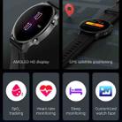 Original Xiaomi Haylou RS3 LS04 1.2 inch AMOLED HD Screen Bluetooth 5.0 5ATM Waterproof Smart Watch, Support Sleep Monitoring / Heart Rate Monitoring / GPS Positioning / NFC Payment(Black) - 3