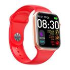 T900 PRO MAX L BIG 1.92 inch Large Screen Waterproof Smart Watch, Support Heart Rate / Blood Pressure / Oxygen / Multiple Sports Modes (Red) - 1