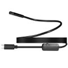 USB-C / Type-C Endoscope Waterproof IP67 Snake Tube Inspection Camera with 8 LED & USB Adapter, Length: 1m, Lens Diameter: 7mm - 2