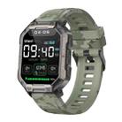 HAMTOD NX3 1.83 inch Smart Watch, Support Bluetooth Call / Sleep / Heart Rate / Blood Oxygen / Blood Pressure Monitoring(Camouflage) - 1