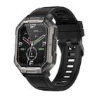 HAMTOD NX3 1.83 inch Smart Watch, Support Bluetooth Call / Sleep / Heart Rate / Blood Oxygen / Blood Pressure Monitoring(Black) - 1