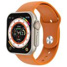 HAMTOD X8+ Ultra 1.99 inch Smart Watch, Support BT Calling / Heart Rate / Blood Oxygen / Blood Pressure (Orange) - 1