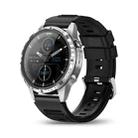 HAMTOD GT45 1.6 inch Waterproof Smart Watch, Support Bluetooth Call / Heart Rate / Blood Oxygen Monitoring / NFC (Black) - 1