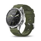 HAMTOD GT45 1.6 inch Waterproof Smart Watch, Support Bluetooth Call / Heart Rate / Blood Oxygen Monitoring / NFC(Silver) - 1