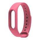 For Xiaomi Mi Band 2 (CA0600B) Colorful Wrist Bands Bracelet, Host not Included(Pink) - 1