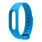For Xiaomi Mi Band 2 (CA0600B) Colorful Wrist Bands Bracelet, Host not Included(Blue) - 1