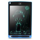 Portable 8.5 inch LCD Writing Tablet Drawing Graffiti Electronic Handwriting Pad Message Graphics Board Draft Paper with Writing Pen(Blue) - 2