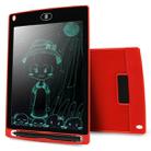 Portable 8.5 inch LCD Writing Tablet Drawing Graffiti Electronic Handwriting Pad Message Graphics Board Draft Paper with Writing Pen(Red) - 1