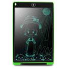 Portable 12 inch LCD Writing Tablet Drawing Graffiti Electronic Handwriting Pad Message Graphics Board Draft Paper with Writing Pen(Green) - 2