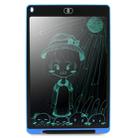 Portable 12 inch LCD Writing Tablet Drawing Graffiti Electronic Handwriting Pad Message Graphics Board Draft Paper with Writing Pen(Blue) - 2