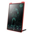 Portable 12 inch LCD Writing Tablet Drawing Graffiti Electronic Handwriting Pad Message Graphics Board Draft Paper with Writing Pen(Red) - 9