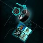 JAKCOM R3 Metallic Glass Smart Ring, Waterproof & Dustproof, Health Tracker, Wireless Sharing, Inner Perimeter: 60mm - 5
