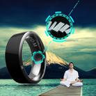 JAKCOM R3 Metallic Glass Smart Ring, Waterproof & Dustproof, Health Tracker, Wireless Sharing, Inner Perimeter: 60mm - 6