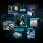 JAKCOM R3 Metallic Glass Smart Ring, Waterproof & Dustproof, Health Tracker, Wireless Sharing, Inner Perimeter: 60mm - 21
