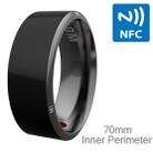 JAKCOM R3 Metallic Glass Smart Ring, Waterproof & Dustproof, Health Tracker, Wireless Sharing, Inner Perimeter: 70mm - 1