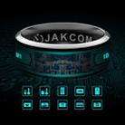 JAKCOM R3 Metallic Glass Smart Ring, Waterproof & Dustproof, Health Tracker, Wireless Sharing, Inner Perimeter: 54mm - 8