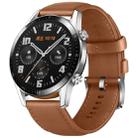 HUAWEI WATCH GT 2 46mm Fashion Wristband Bluetooth Fitness Tracker Smart Watch, Kirin A1 Chip, Support Heart Rate / Pressure Monitoring / Exercise / Pedometer / Call Reminder(Brown) - 10
