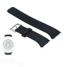 Solid Color Watch Band for Galaxy Gear S2 R720(Black) - 1