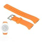 Solid Color Watch Band for Galaxy Gear S2 R720(Orange) - 1