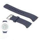 Solid Color Watch Band for Galaxy Gear S2 R720(Grey) - 1