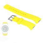 Solid Color Watch Band for Galaxy Gear S2 R720(Yellow) - 1
