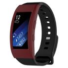 For Galaxy Gear Fit2 / Fit2 Pro R360 Watch Protective Case(Dark Red) - 1