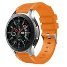 Vertical Grain Watch Band for Galaxy Watch 46mm(Orange) - 1