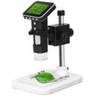 500X Zoom Magnifier 3MP Image Sensor USB Digital Microscope with 2.5 inch Screen & 8 LED & Professional Stand, Support TF Card - 1