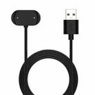 For Amazfit T-Rex 2 Magnetic Cradle Charger USB Charging Cable, Lenght: 1m(Black) - 1